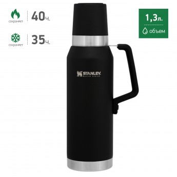 Термос STANLEY MASTER 1,3L 10-02659-015 черный Термос STANLEY MASTER 1,3L 10-02659-015 черный